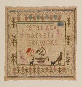 Sampler de Sarah Ann Marbert