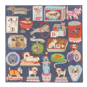D Is For Dog, 2022 (colagem de recortes) de Sarah Battle
