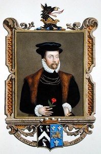 Retrato de Lord Roger North (1530-1600) 2º Barão Norte de 