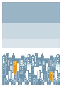 City Fizz Day, 2014 (impressão gráfica giclee) de Sarah Evans