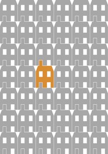 Casa de papel cinzento_Grande, 2020 (digital)