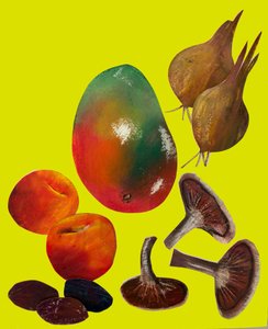 Frutas e legumes,2020,recorte de Sarah Thompson Engels