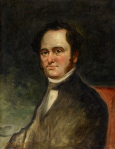 Retrato de Moses Austin, c.1900-1923 (óleo sobre tela) de Sarkis Erganian