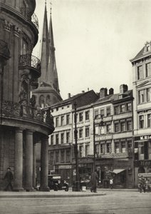 Berlim: Vista da Poststrasse; A Poststrasse (foto a p/b) de Sasha Stone