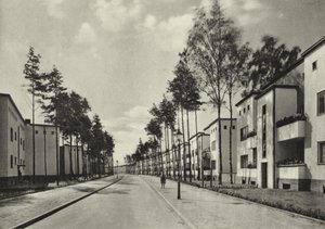 Berlim: Colônia Fischtalgrund (foto a p/b) de Sasha Stone