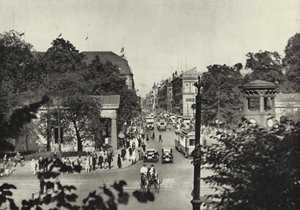 Berlim: Potsdamer Platz (foto a p/b) de Sasha Stone