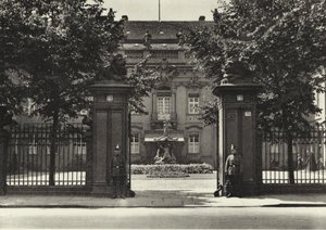 Berlim: Reichsprasidenten-Palais; Residência do Presidente da República (foto a p/b) de Sasha Stone