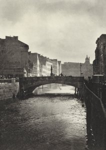 Berlim: Rossstrassen-Brucke (foto a p/b) de Sasha Stone