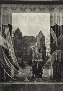 Berlim: Vitrine Michels; Vitrine (foto a p/b) de Sasha Stone