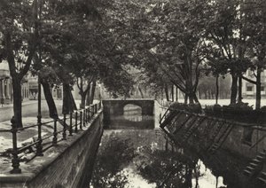 Potsdam, No canal (foto a p/b) de Sasha Stone