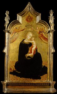 Madonna e criança com anjos, ca. 1445-50.