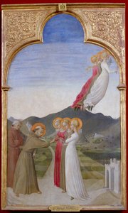 O casamento místico de São Francisco de Assis, 1444