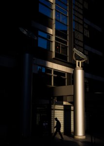 Luz e sombra urbanas