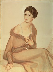 Retrato de Vanda Weiner de Savelij Abramovich Sorin