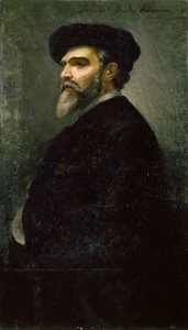 Auto-retrato de Saverio Francesco Altamura (1822-1897), óleo sobre tela