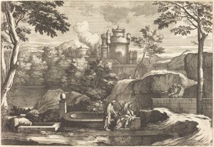 Jesus e o Samaritano de Sébastien Bourdon