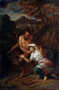 Pan e Ninfa Syrinx, século XVII