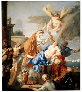 A morte de Dido, c1637-c1640