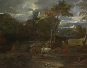 O Retorno da Arca, 1659 de Sébastien Bourdon