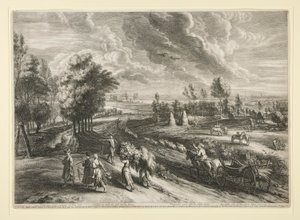 Vista de Malines, do Conjunto das Grandes Paisagens