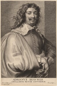 Adriaen Brouwer de Schelte Adams Bolswert after Sir Anthony van Dyck