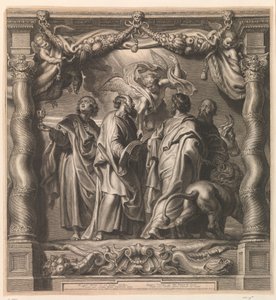Quatro evangelistas de Schelte Adamsz. Bolswert