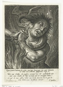 Alma no inferno mordida por monstro
Vélins (título da série)