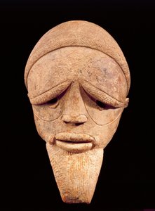 Escultura em terracota de cabeça masculina, Sokoto, Nigéria, séc. VI-2nd AC
