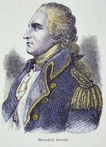 Benedict Arnold (cor litho) de School American