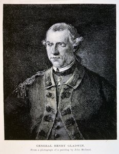 General Henry Gladwin, a partir de uma fotografia de um quadro de John Holland (litho) de School American