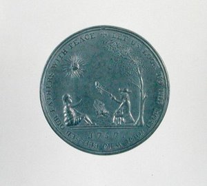 Medalha de paz indiana (prata) de School American