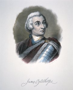James Edward Oglethorpe (cor litho) de School American