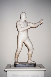 John L. Sullivan (mármore) de School American
