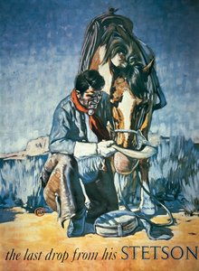 A Última Gota do seu Stetson (cor litho) de School American
