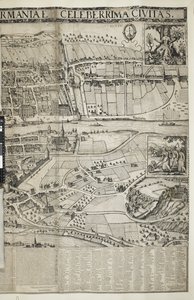 Liège, com vista para o Palácio