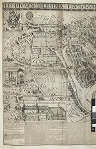 Liège, com vista para o Palácio
