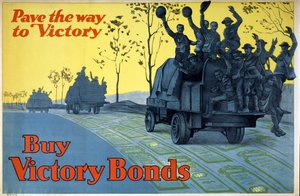 Comprar Títulos de Guerra. Pave the Way to Victory, pub. 1918 (cor litho)