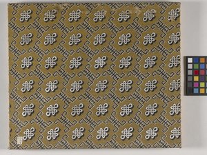 Álbum de 8 folhas de flores, meados de 1700 (tinta e cor sobre papel) de School Chinese