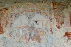 A Descida da Cruz (fresco) de School Croatian
