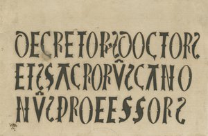 Barton under Needwood Church - inscrições: fac-símile em tinta, nd [ 18º cent] (desenho) de School English