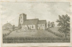 Igreja do Castelo - Igreja: gravura, nd [?18 cent] (estampado) de School English