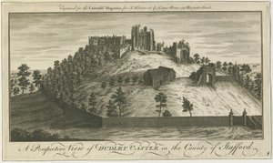 Castelo Dudley: gravura, nd [?18 cent] (estampado) de School English