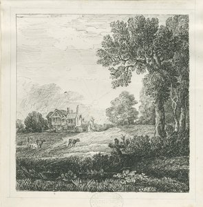 Eccleshall - Biana Hall: desenho com caneta e tinta, nd [c 1830] (desenho) de School English