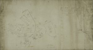 Mapa de Willesden, Londres (litho) de School English
