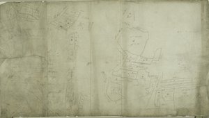 Mapa de Willesden, Londres (litho) de School English