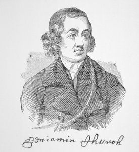 Retrato da Igreja de Benjamin (gravura) de School English