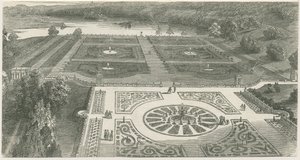 Trentham Gardens: gravura em xilogravura, sd [ 19 cent] (impressão) de School English