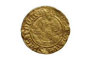 Moeda Tudor do Asthall Hoard de School English