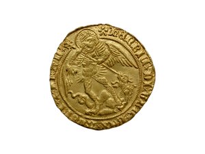 Moeda Tudor do Asthall Hoard de School English