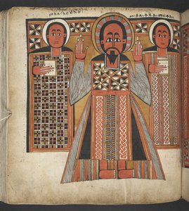 Ou. 516, f.64v, de "Os Quatro Evangelhos" (vellum)